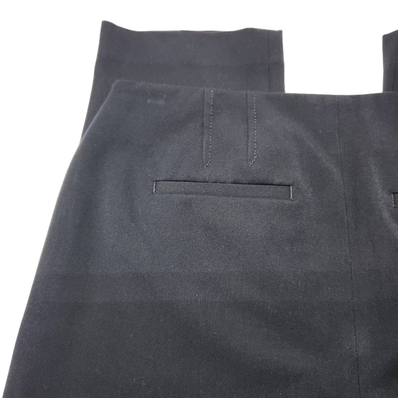 Talbots Pants Straight Leg High Waist Navy Blue, Size 10 Petite - Picture 8 of 14